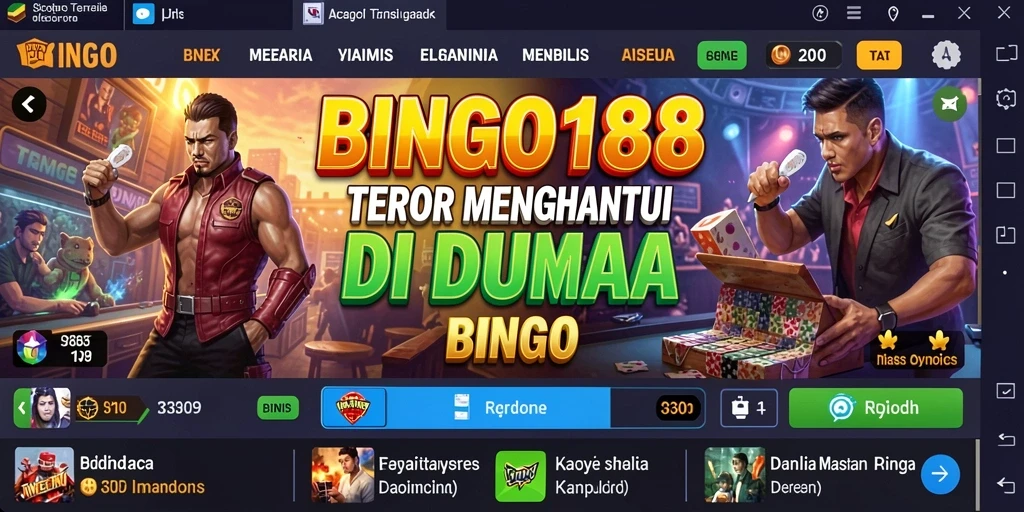 Tampilan menegangkan dalam gameplay horor BINGO188 yang membuat ketagihan.