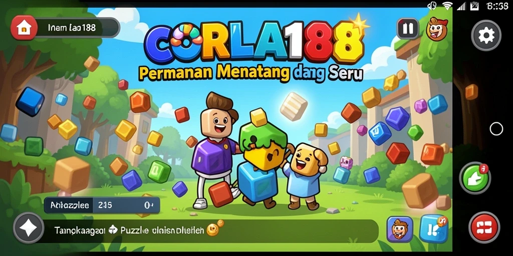 Gameplay menantang yang menyenangkan di CORLA188.