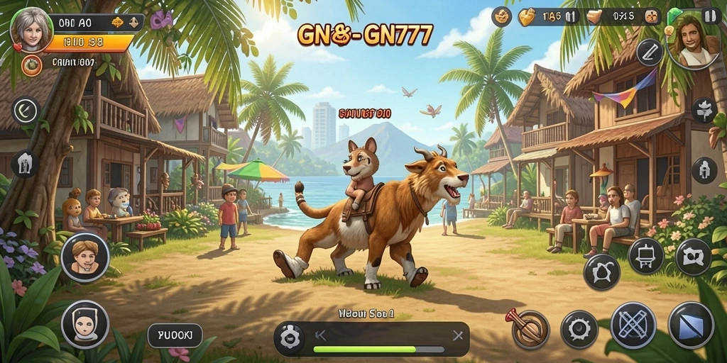 Screenshot gameplay GN777 yang menunjukkan keseruan permainan casual.