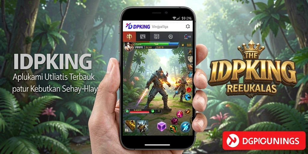Tampilan aplikasi IDPKING yang intuitif dan fungsional.