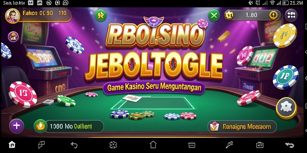Tampilan antarmuka JEBOLTOGEL yang menarik dan seru.
