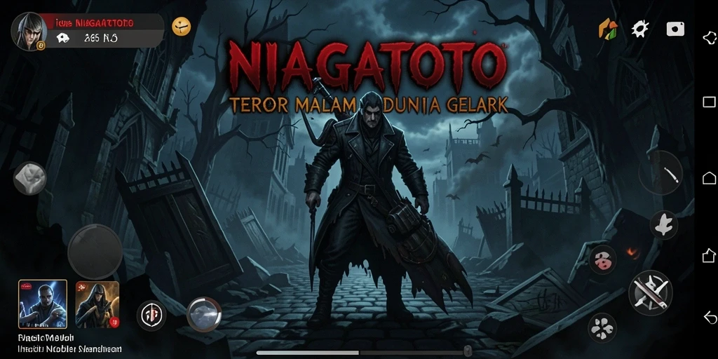 Tangkapan layar menakutkan dari gameplay <strong>NIAGATOTO</strong> yang menampilkan momen ketegangan.