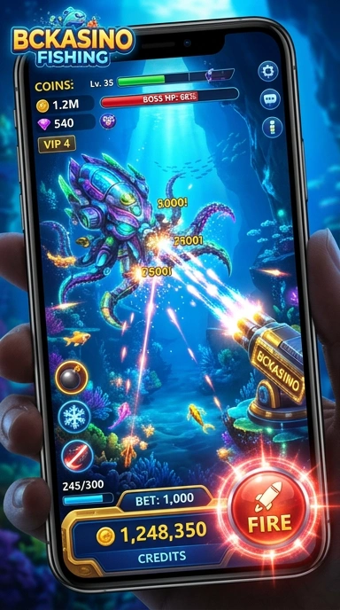 Screenshot fitur unggulan dalam aplikasi bckasino yang memudahkan navigasi.